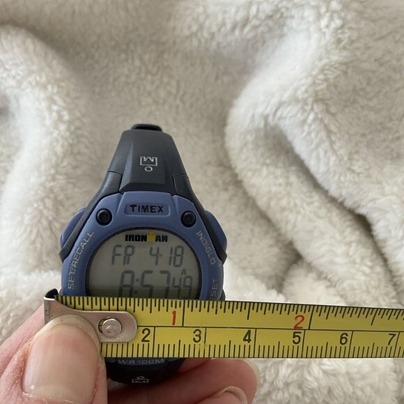 Timex Women's "Ironman" 30-Lap Resin Watch, Alarm, Indiglo, Chronograph gray - Picture 2 of 6